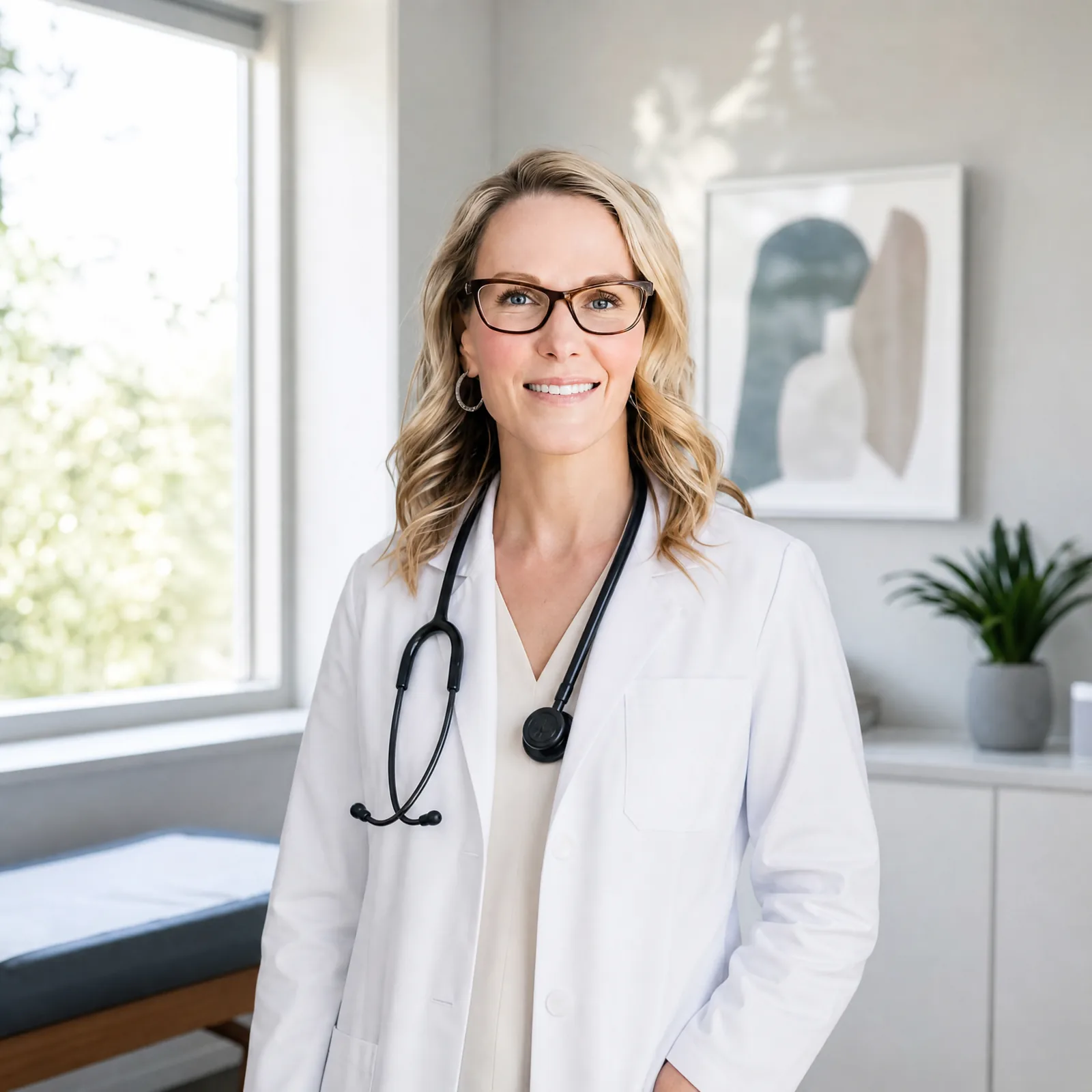 Clinician-guided dosing icon representing Vivia's personalized hormone therapy approach
